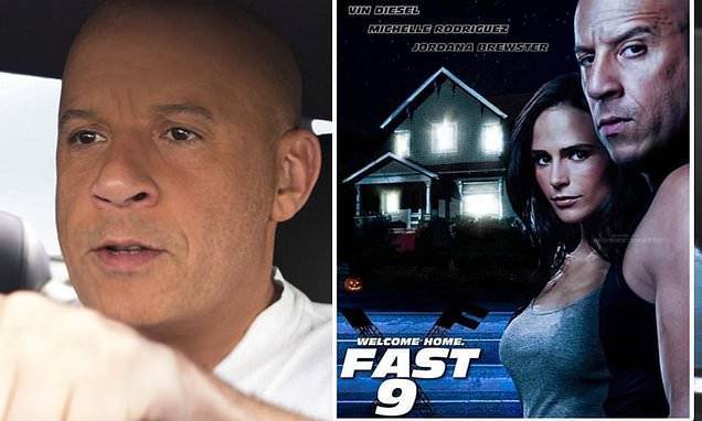 Vin Diesel posts bizarre F9 poster claiming he's trying to 'mitigate a war' with PGA - dailymail.co.uk