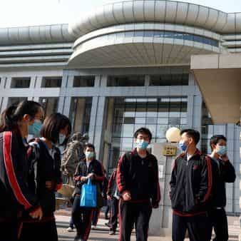 Back to school in China as lockdowns start to ease - livemint.com - China