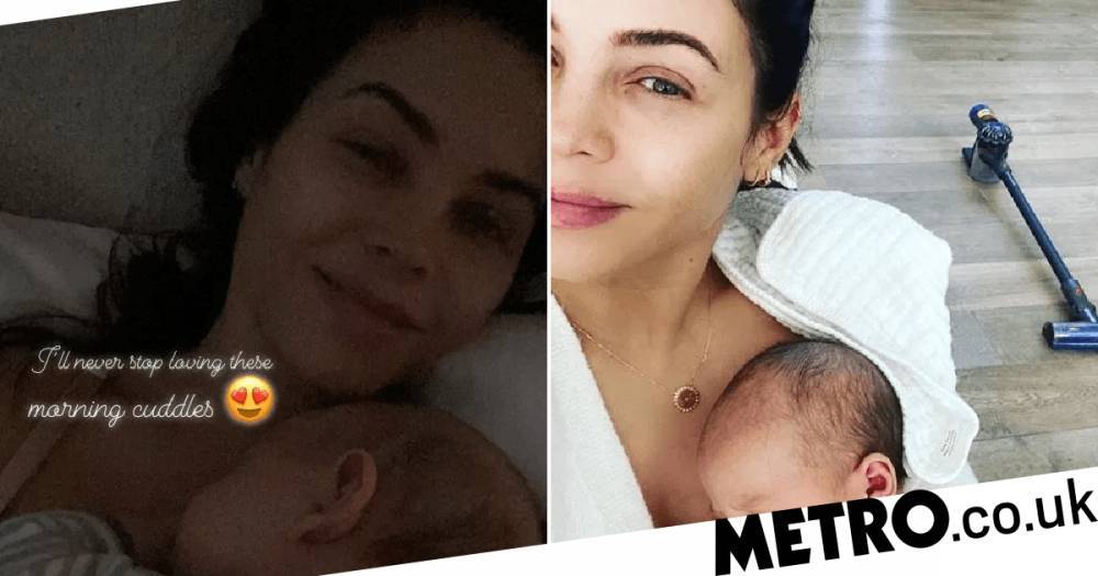 Steve Kazee - Jenna Dewan in lockdown bliss as she enjoys morning cuddles with baby son Callum - metro.co.uk