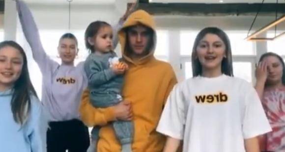 Justin Bieber - Hailey Baldwin - Justin Bieber carries his baby sister Bay and dances to Drake's 'Toosie Slide' amidst the lockdown - pinkvilla.com - Canada