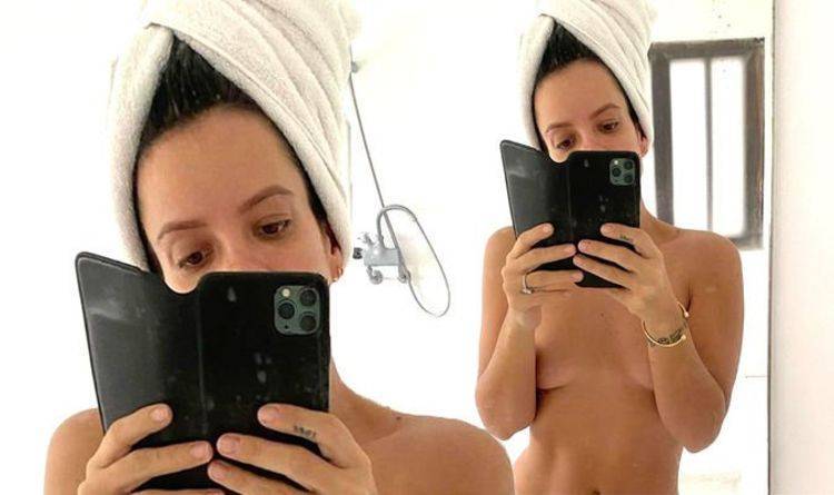 Lily Allen - Lily Allen sparks frenzy with topless post: 'Needs affirmation' - express.co.uk
