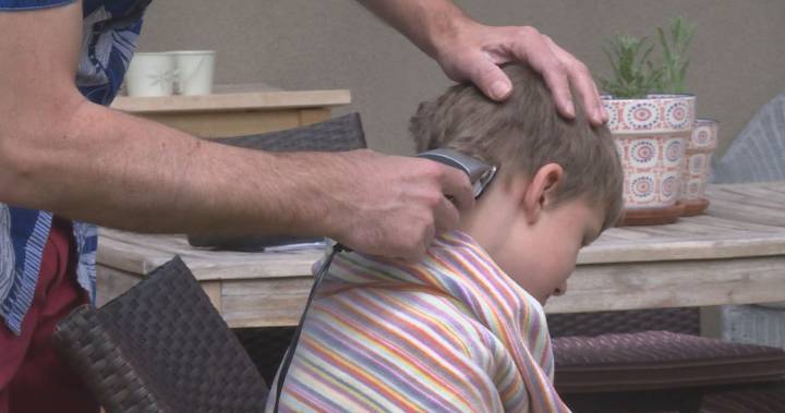 Coronavirus: Home haircut fundraiser helps Okanagan College heath-care students - globalnews.ca - Britain - city Columbia, Britain