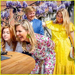 Dutch King Willem-Alexander & Queen Maxima Celebrate Kings' Day 2020 With Video Calls From Family - justjared.com - Netherlands - city Hague, Netherlands