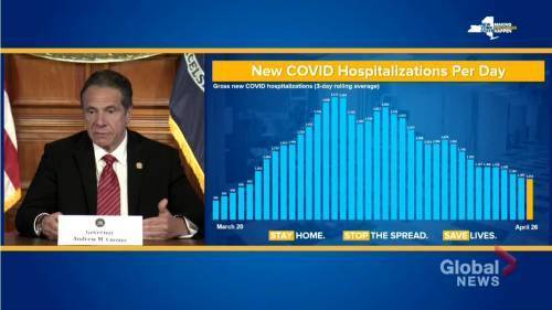 Coronavirus outbreak: NY seeing flattening hospitalizations curve rather than a decline - globalnews.ca - New York - county Andrew