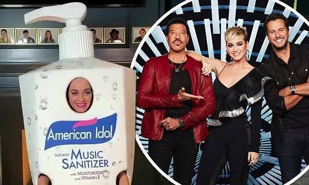Luke Bryan - Katy Perry - Lionel Richie - Ryan Seacrest - American Idol gets its worst ratings of the season...despite Katy Perry's hand sanitizer costume - dailymail.co.uk - Usa
