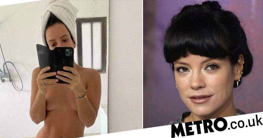 Lily Allen - Stacey Dooley - Daisy Lowe - Lily Allen gets all NSFW in lockdown with nude snap after changing Instagram bio to ‘likes feedback’ - metro.co.uk