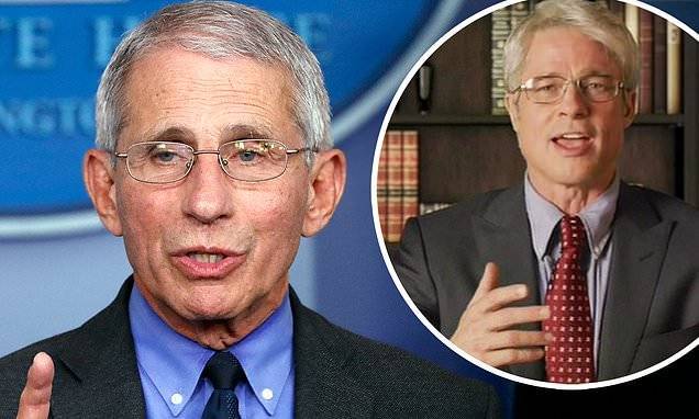 Anthony Fauci - Brad Pitt - Dr. Anthony Fauci praises Brad Pitt for impersonating him on SNL: 'He did a great job' - dailymail.co.uk