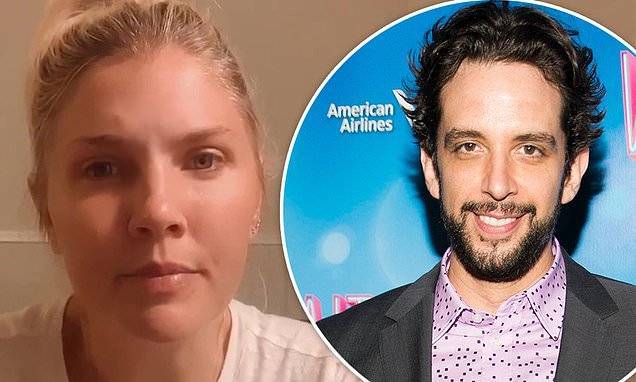 Nick Cordero - Amanda Kloots - Nick Cordero's wife Amanda Kloots says Broadway star has to stay on ventilator until fever subsides - dailymail.co.uk