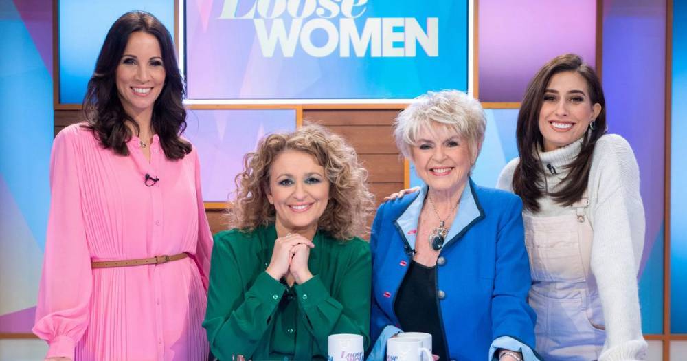 Christine Lampard - Stacey Solomon - Andrea Maclean - Loose Women returns next week for first live studio show after six weeks off air - dailystar.co.uk