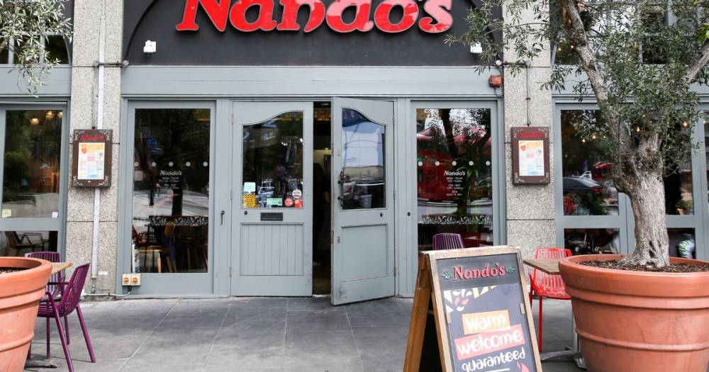 Nando's announces it will reopen six restaurants for delivery during lockdown - dailystar.co.uk