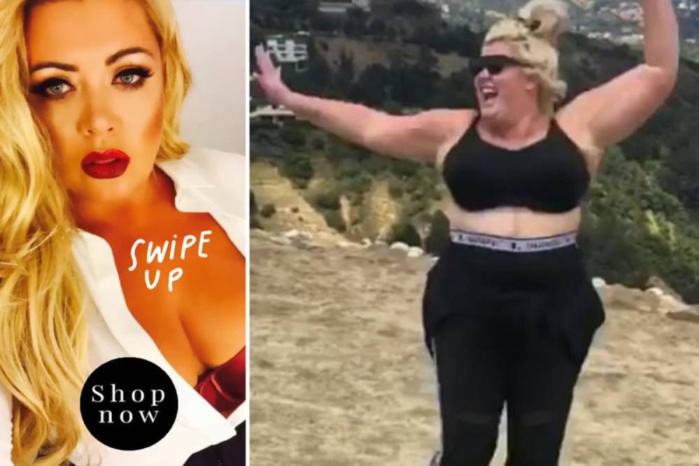 Gemma Collins - Gemma Collins looks slimmer than ever as she flashes red silk bra in sexy snap - thesun.co.uk