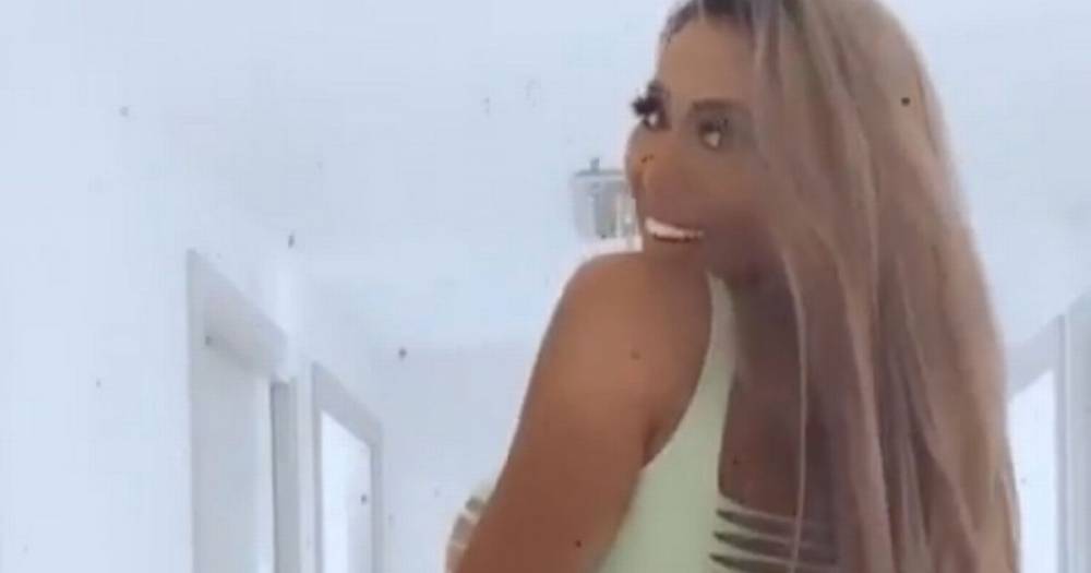 Chloe Ferry raises temperatures as she models barely-there leotard in racy video - mirror.co.uk