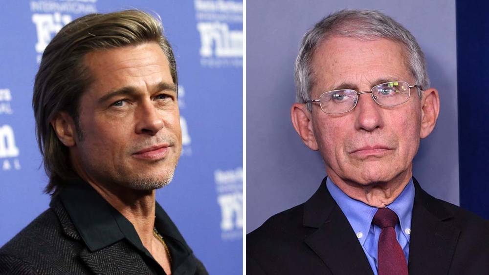 Donald Trump - Anthony Fauci - Brad Pitt - Dr. Anthony Fauci Praises Brad Pitt’s 'SNL' Impersonation, Message to Health Care Workers - hollywoodreporter.com