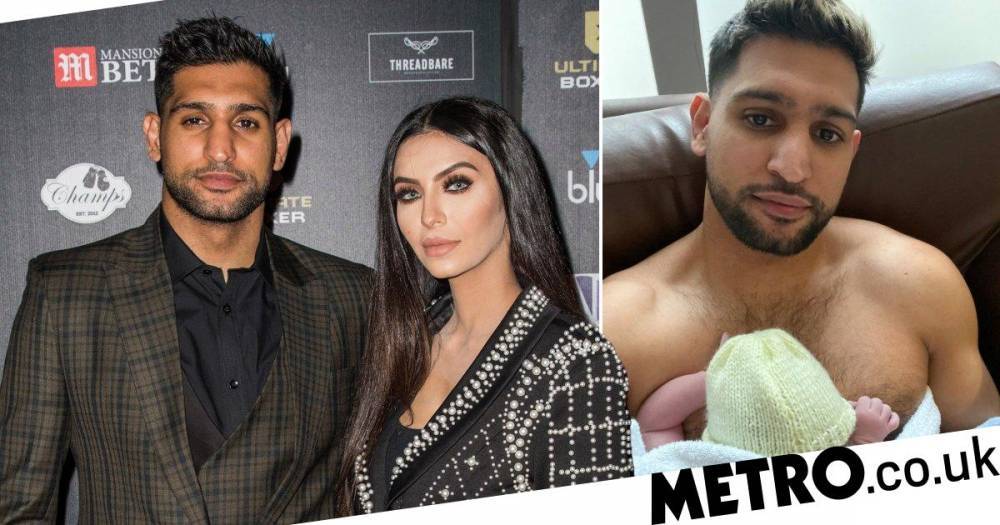 Faryal Makhdoom on suffering post-natal depression in lockdown after welcoming son with husband Amir Khan - metro.co.uk - Britain