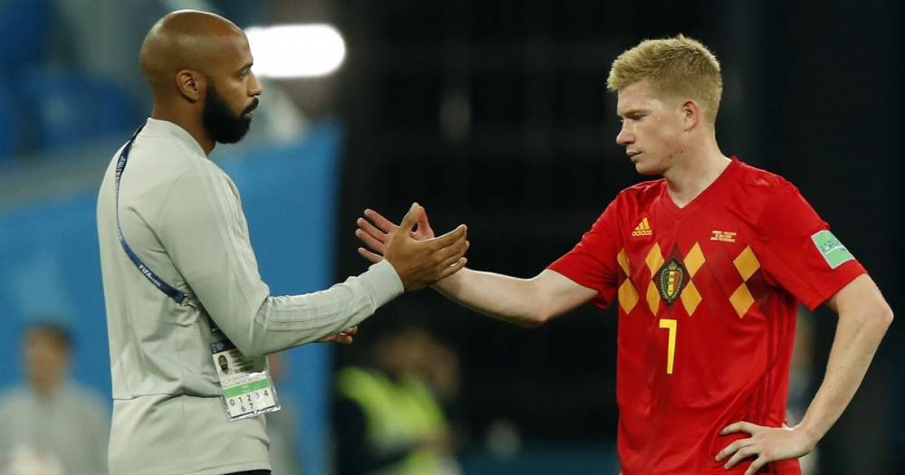 Kevin De-Bruyne - Thierry Henry - Kevin De Bruyne's warning to Thierry Henry after dispute over Arsenal assist - dailystar.co.uk - city Manchester