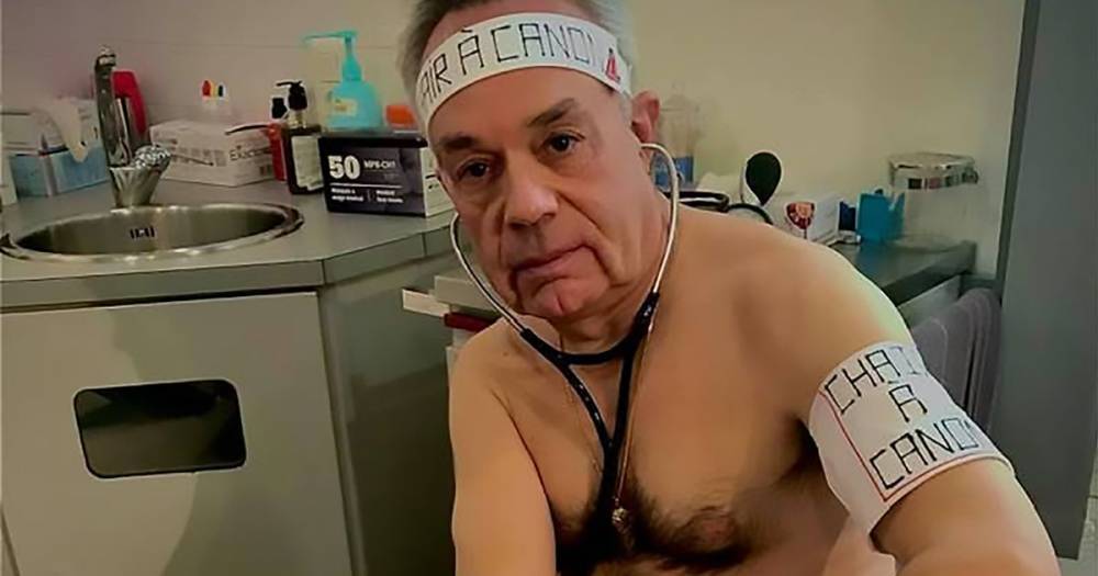 Coronavirus doctors pose for naked photos in protest against PPE shortage - dailystar.co.uk - Usa - Italy - Germany - Spain - France