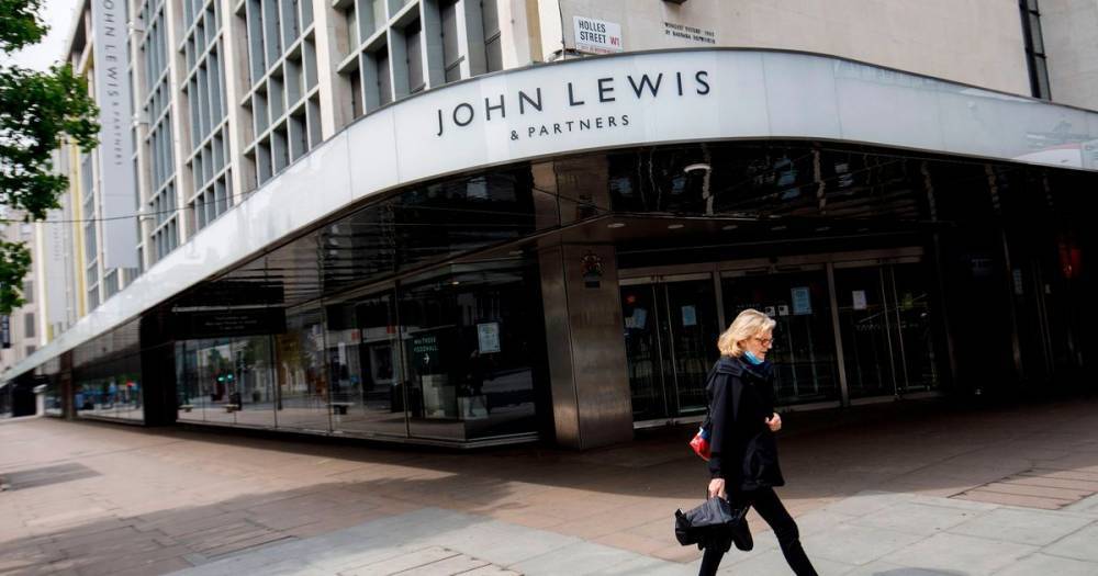 John Lewis - 'Highly unlikely' that all John Lewis branches will reopen after lockdown ends - dailyrecord.co.uk - county White