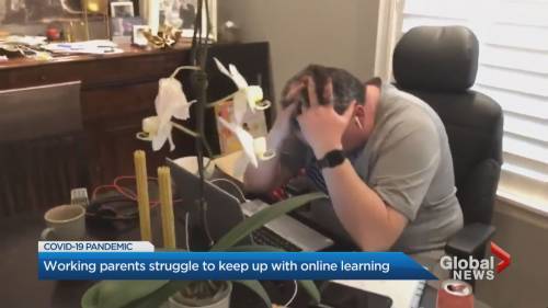 Melanie Zettler - Coronavirus: Overwhelmed working parents dropping online learning - globalnews.ca