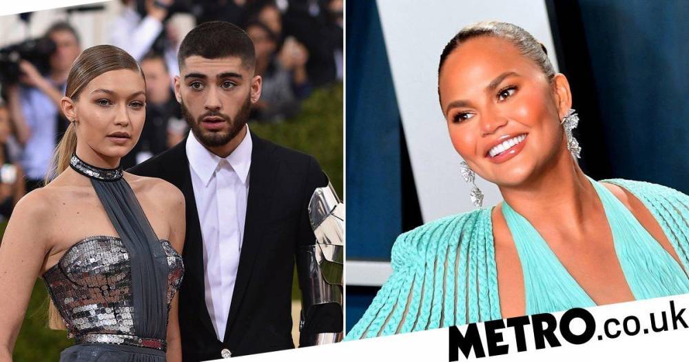 Chrissy Teigen - Gigi Hadid - Chrissy Teigen can’t contain her excitement about Gigi Hadid and Zayn Malik’s baby news - metro.co.uk