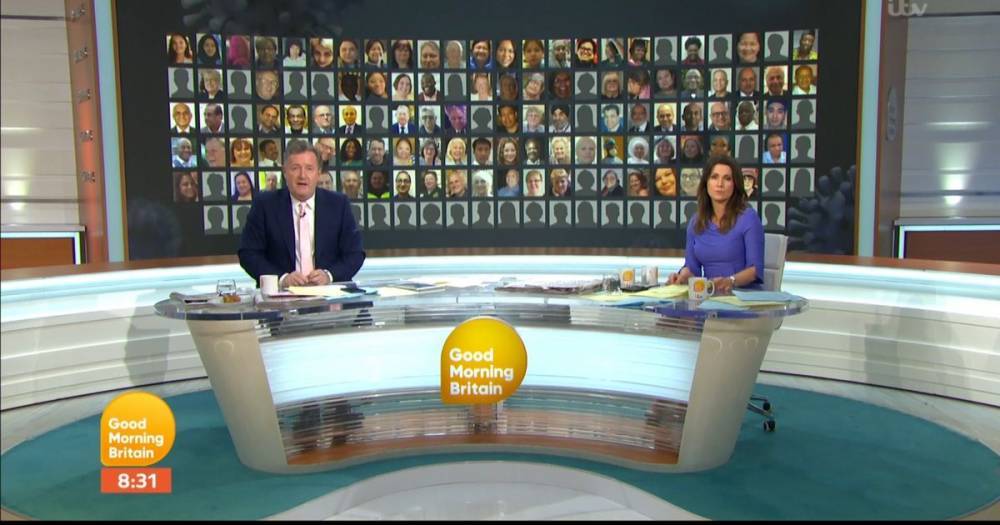 Susanna Reid - Piers Morgan - Can I (I) - Piers Morgan and Susanna Reid read out names of 105 NHS heroes who have died from coronavirus - mirror.co.uk - Britain