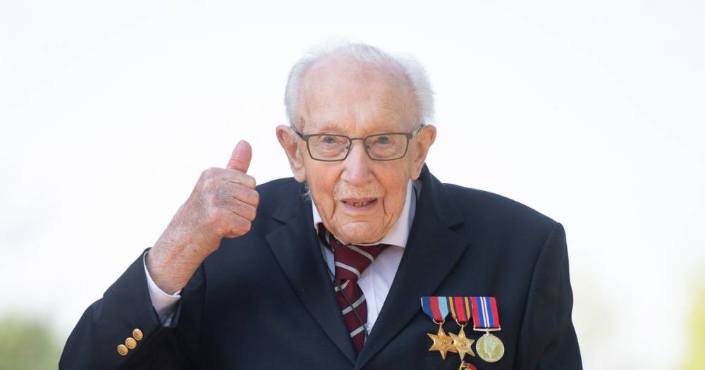 Tom Moore - Captain Tom's 100th Birthday: Where to watch the Spitfire flypast from - mirror.co.uk