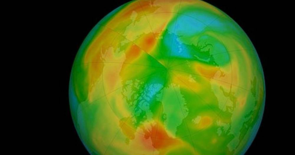 Largest ozone hole ever seen over Arctic has 'healed itself' and is now closed - dailystar.co.uk