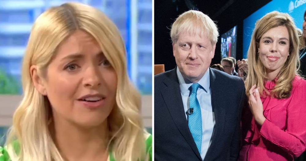 Boris Johnson - Holly Willoughby - Phillip Schofield - Carrie Symonds - This Morning’s Holly Willoughby shares her shock as Boris Johnson announces birth of son - ok.co.uk
