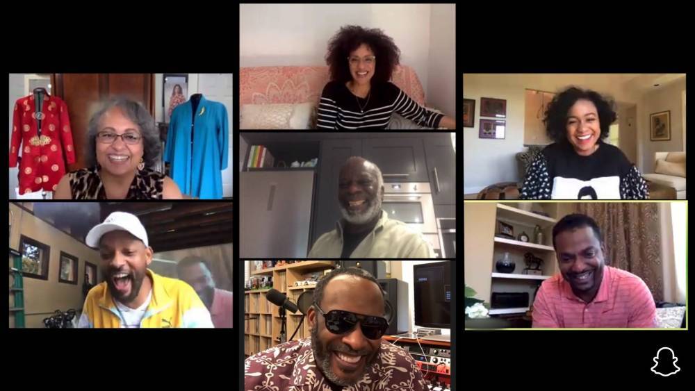 Anthony Fauci - Joseph Marcell - James Avery - Alfonso Ribeiro - Will Smith Reunites With ‘The Fresh Prince Of Bel-Air’ Cast On Snapchat - etcanada.com