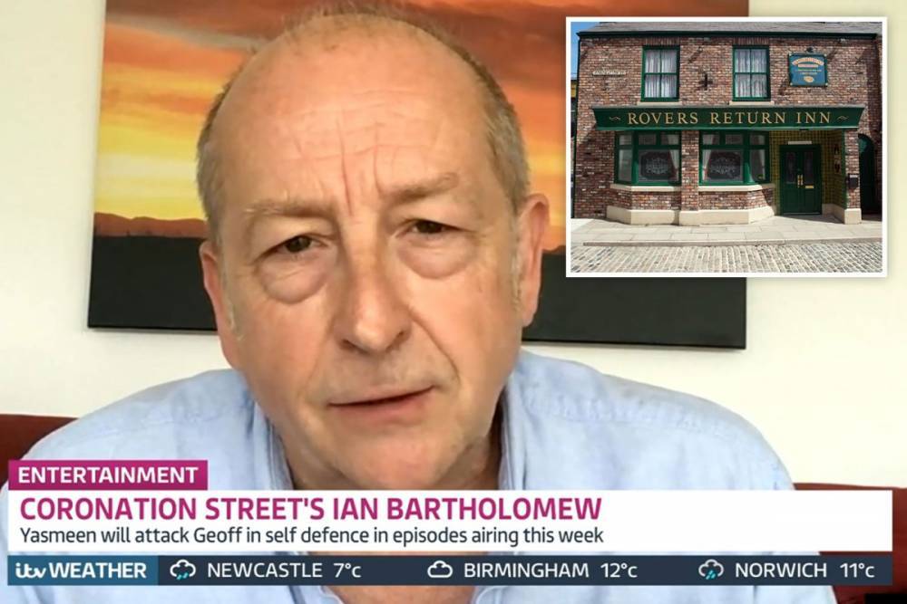 Ian Bartholomew - Coronation Street writers are ‘working furiously’ to work out storylines amid lockdown, says Geoff actor Ian Bartholomew - thesun.co.uk