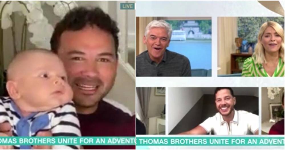 Holly Willoughby - Phillip Schofield - Ryan Thomas - Lucy Mecklenburgh - Ryan Thomas' baby son makes This Morning debut as he reveals how "tough" it is that his family haven't met him yet - manchestereveningnews.co.uk - India