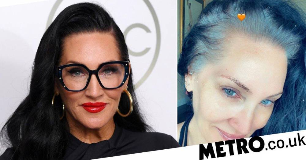 Michelle Visage torn about dyeing incredible grey roots as fans beg her to keep it natural - metro.co.uk