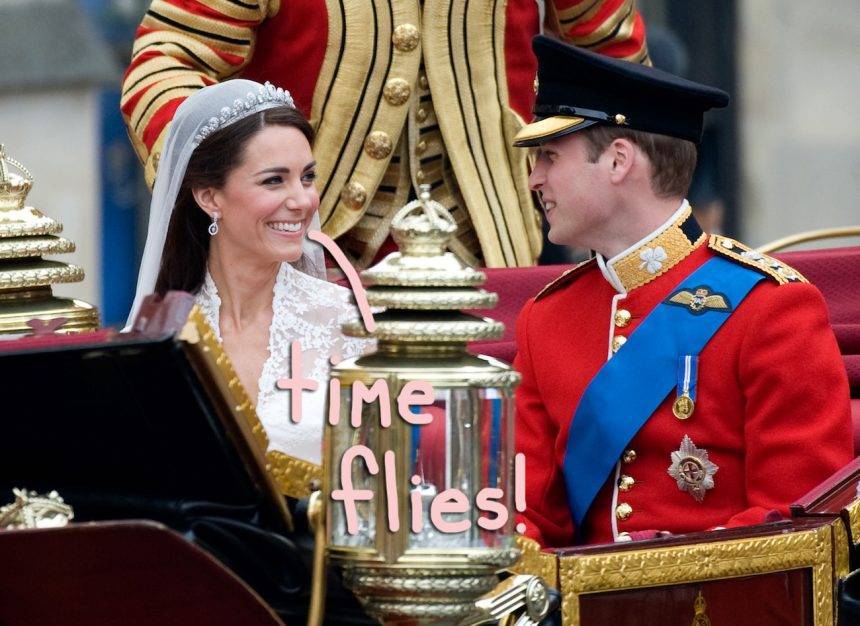 Prince William & Kate Middleton Celebrate 9th Wedding Anniversary — And The Queen ‘Couldn’t Be Prouder’ Of The Pair! - perezhilton.com - city London - county Prince William