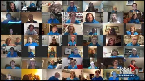 Calgary Cares: Calgary choir creates online community through virtual rehearsals - globalnews.ca