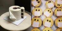 Coronavirus themed cakes: Toilet paper cakes and face mask cookies are taking the internet by storm - lifestyle.com.au