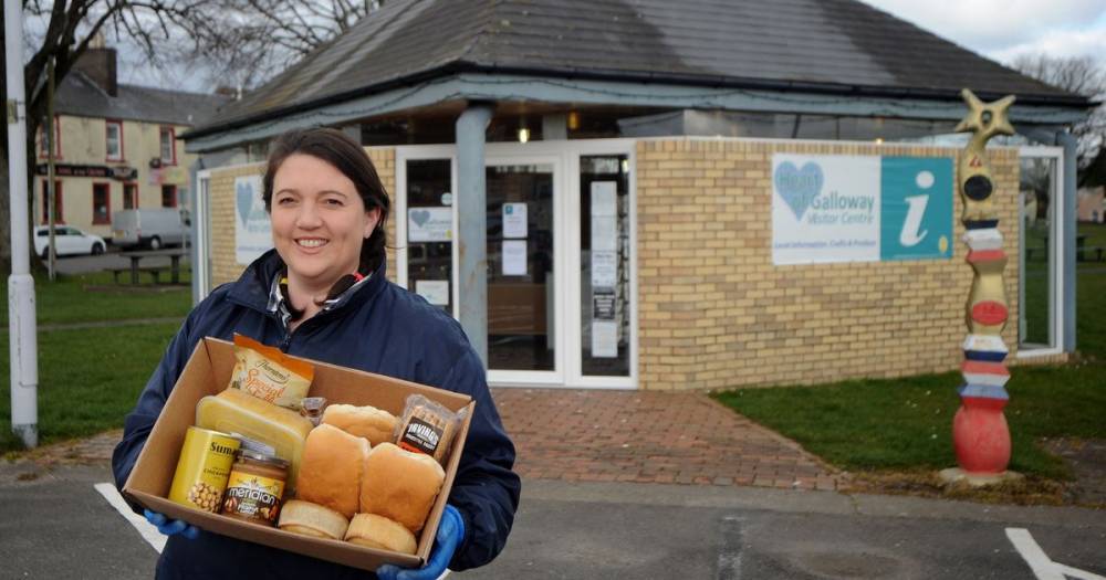 Castle Douglas' Heart of Galloway Visit Centre becomes Stewartry Foodbank's coronavirus operations HQ - dailyrecord.co.uk - county Centre - county Douglas
