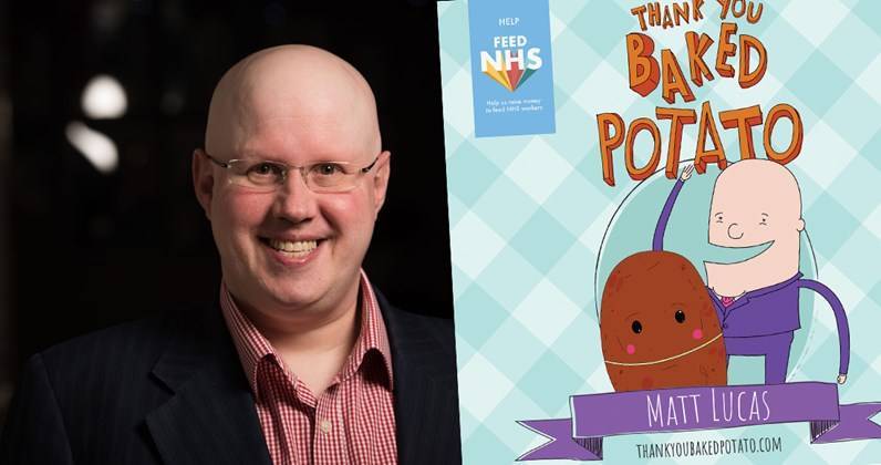 How Matt Lucas' Baked Potato Song will help feed NHS workers - officialcharts.com