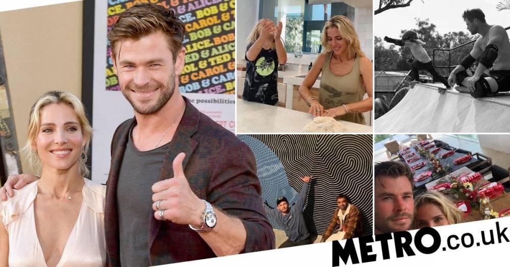 Chris Hemsworth - Elsa Pataky - Inside Chris Hemsworth’s stunning $20m beachside mansion where he’s self-isolating - metro.co.uk