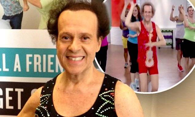 Richard Simmons - Richard Simmons makes 'coronavirus comeback' on YouTube for the first time in six years - dailymail.co.uk