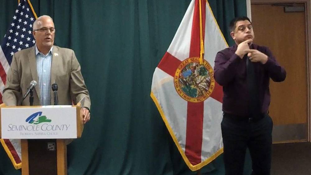WATCH LIVE: Seminole County leaders provide coronavirus update - clickorlando.com - state Florida - county Seminole - city Sanford