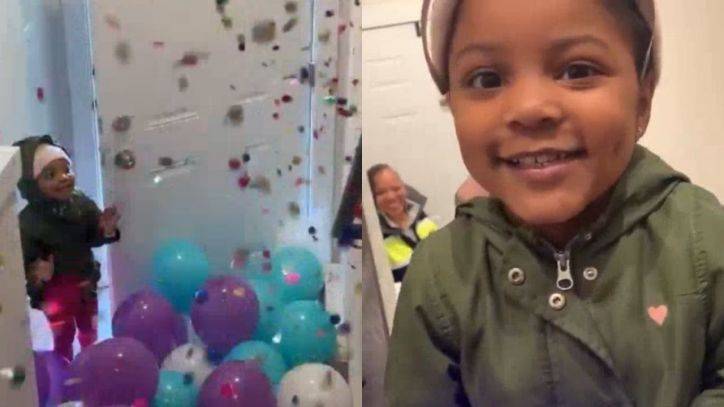 Maryland family throws surprise party for adorable 4-year-old unable to celebrate with friends - fox29.com - state Maryland - county Prince George