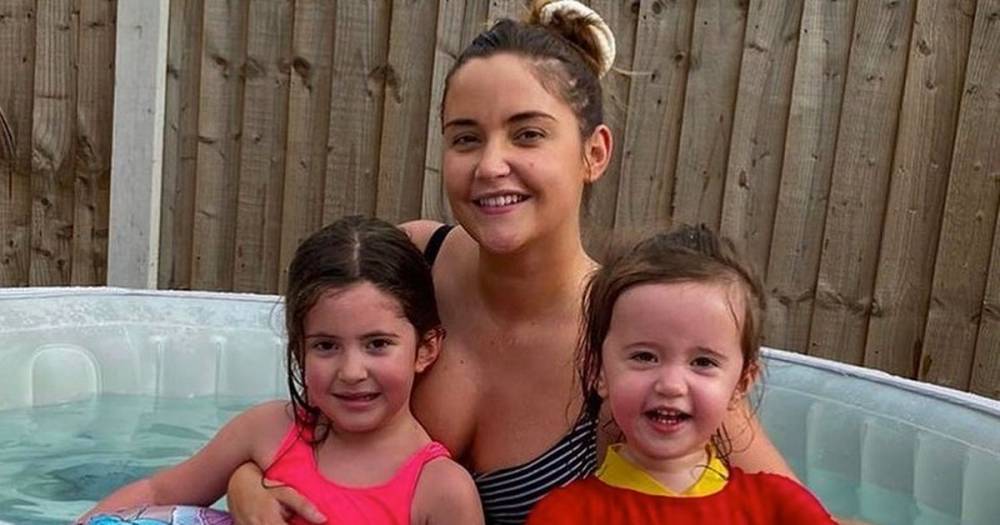 Jacqueline Jossa - Dan Osborne - Jacqueline Jossa wows in swimsuit as she jokes about family holiday in their pool - mirror.co.uk - Britain