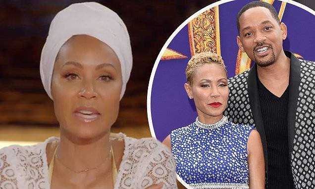 Will Smith - Jada Pinkett Smith - Jada Pinkett Smith realized in lockdown that she does not know Will Smith 'at all' - dailymail.co.uk