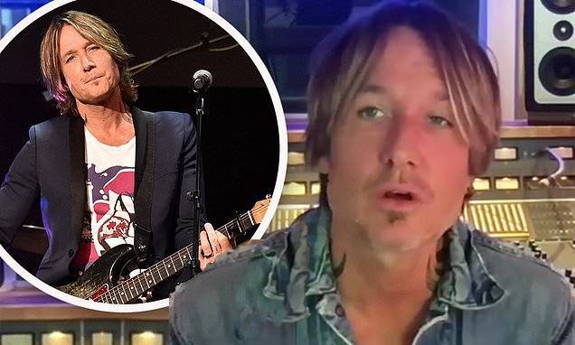 Keith Urban - Zane Lowe - Keith Urban reveals his struggles with 'artistic confidence' amid COVID-19 - dailymail.co.uk