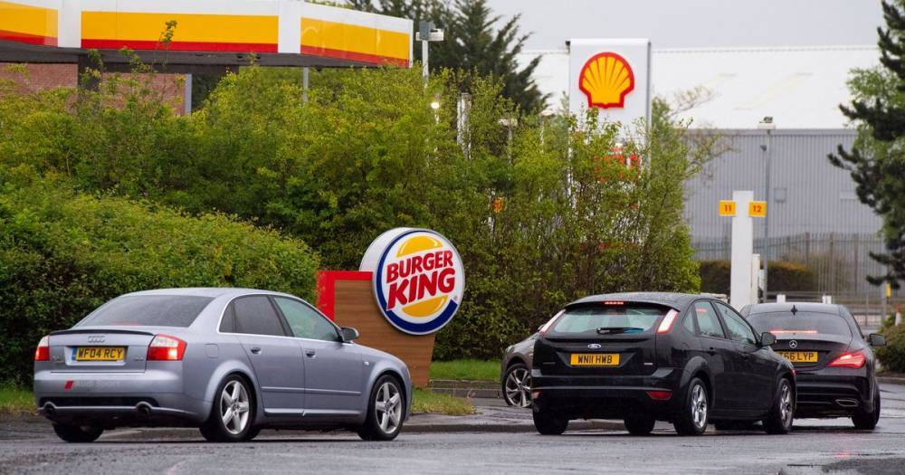 Queues at Burger King in Glasgow despite restaurant opening for deliveries only - dailyrecord.co.uk - Scotland - county King