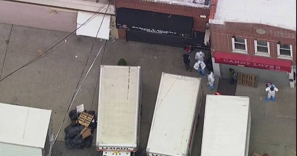Coronavirus horror as 100 decomposing bodies found piled in trucks with 'foul odour' - dailystar.co.uk - city Brooklyn