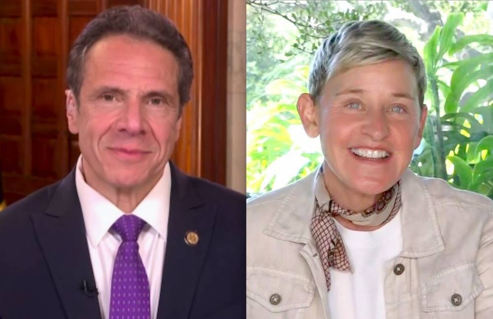 Andrew Cuomo - NY Gov. Andrew Cuomo Pays A Virtual Visit To ‘Ellen’, Shares Hope For An Improved America Post-Pandemic - etcanada.com - New York - Usa