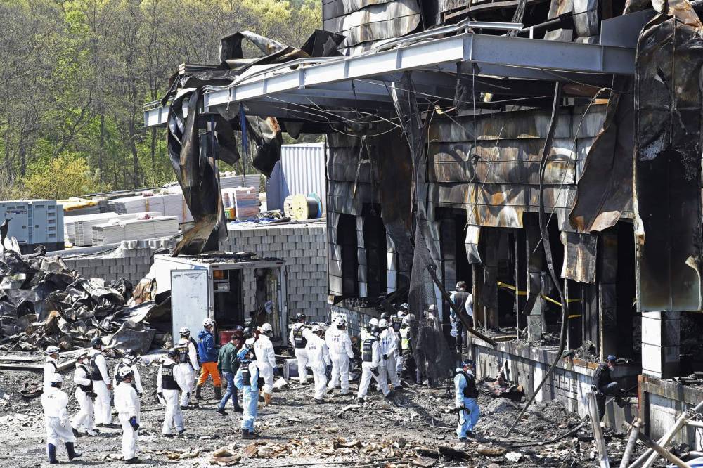 South Korea investigating cause of fire after 38 workers die - clickorlando.com - China - South Korea - Pakistan - city Seoul