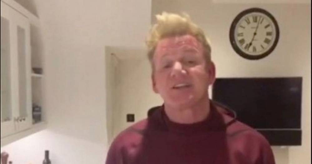 Gordon Ramsay - Gordon Ramsay slammed as he fronts 'stay at home' advert from holiday home in Cornwall - dailyrecord.co.uk - Scotland