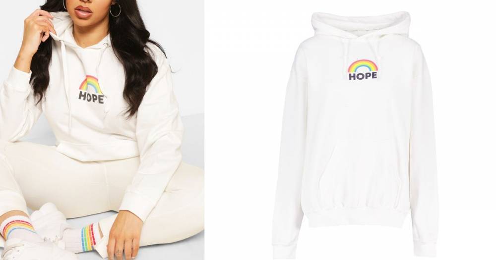 Boohoo launches rainbow hoodie to raise money for the NHS - ok.co.uk