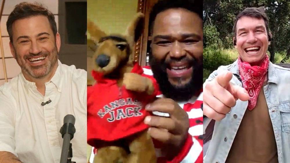 Jimmy Kimmel - Jerry Oconnell - Anthony Anderson - Jimmy Kimmel Viewers Go Crazy As Host Arranges ‘Kangaroo Jack’ Reunion With Anthony Anderson And Jerry O’Connell - etcanada.com - county Banks - Reunion - county Anderson - county Jack - city Elizabeth, county Banks